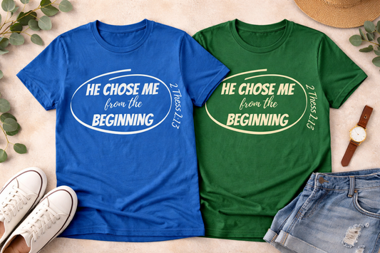 HE CHOSE ME FROM THE BEGINNING - DIGITAL DOWNLOAD