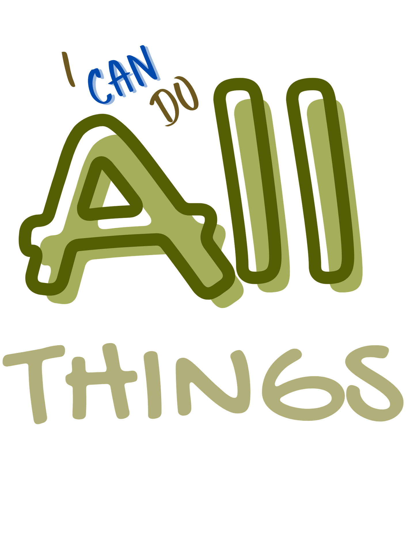 I CAN DO ALL THINGS - DIGITAL DOWNLOAD
