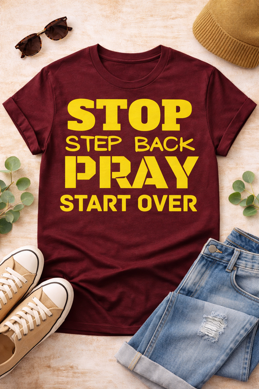 STOP STEP BACK PRAY - DIGITAL DOWNLOAD