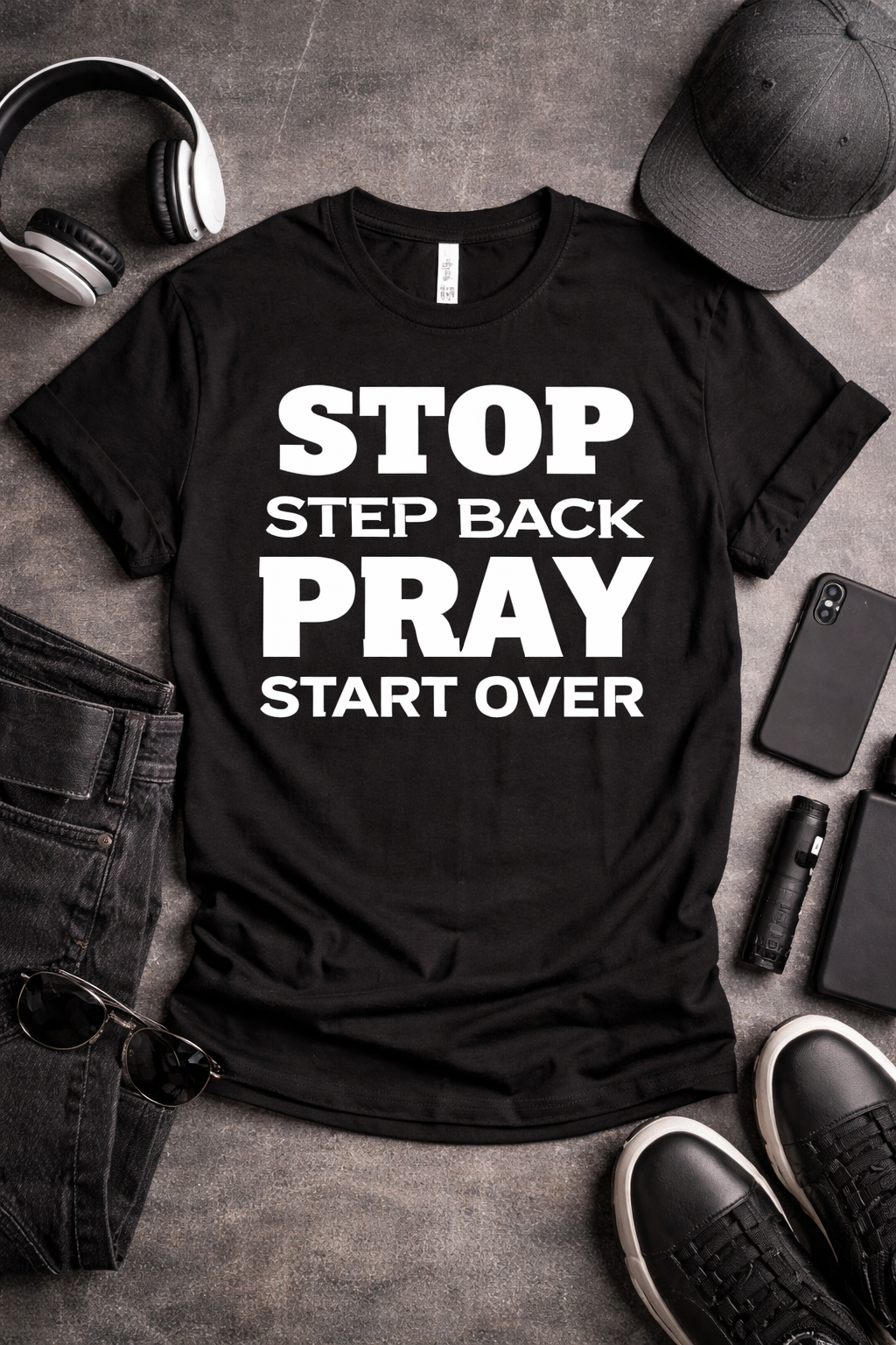STOP STEP BACK PRAY - DIGITAL DOWNLOAD