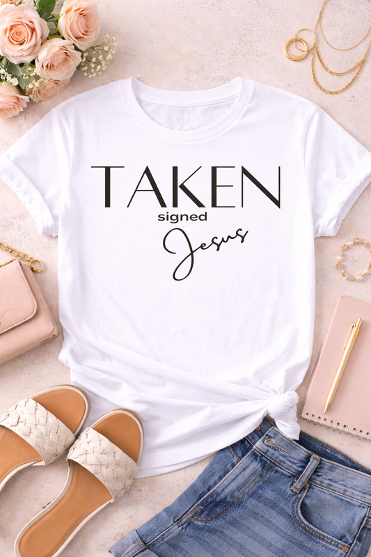 TAKEN SIGNED JESUS - DIGITAL DOWNLOAD